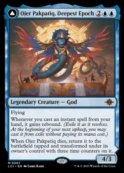 MTG Ojer Pakpatiq, Deepest Epoch (67/491) The Lost Caverns of Ixalan NM - Image 1