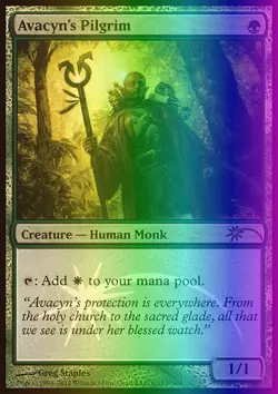 MTG Magic the Gathering Avacyn's Pilgrim (8/14) Friday Night Magic 2012 LP FOIL - Image 1