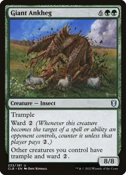 MTG Giant Ankheg (233/1080) Commander Legends Battle for Baldur's Gate NM - Image 1