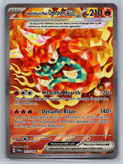 Hearthflame Mask Ogerpon ex 212/167 Sv06: Twilight Masquerade Pokemon TCG NM 002 - Image 1