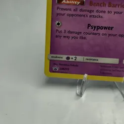 Pokemon Mew SM215 Cosmos Holo Black Star Promo Hidden Fates - Image 5