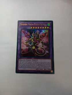 Yu-Gi-Oh! TCG Starving Venom Fusion Dragon Legendary Dragon Decks LEDD-ENC25 1st - Image 1