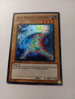 Gem-Knight Sapphire HA05-EN002 Hidden Arsenal 5: Steelswarm Invasion 1st Edition - Image 1