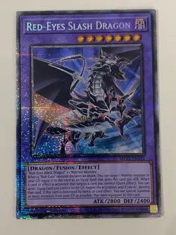 Yugioh Red-Eyes Slash Dragon - 1st Edition Starlight Rare NM - Free Holo - Image 1