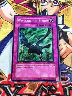 Windstorm of Etaqua soi-ense3 Ltd Ed (NM+) Secret Rare Yu-Gi-Oh! - Image 1
