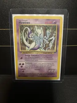 Pokemon TCG Mewtwo Legendary Collection Non-Holo Rare Card 29/110 MP Condition - Image 3