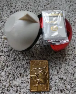Pikachu 1999 Pokemon 23K Gold-Plated Burger King Nintendo Promotional Card & COA - Image 3