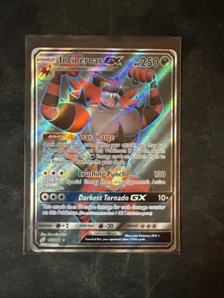 Incineroar GX 167/181 Team Up Full Art Rare Pokemon Trading Card Game LP - Image 1