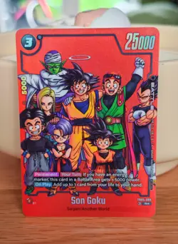 Son Goku FB05-099 Fusion World Limited Pack Manga Ver.01 Dragon Ball Card Game - Image 1