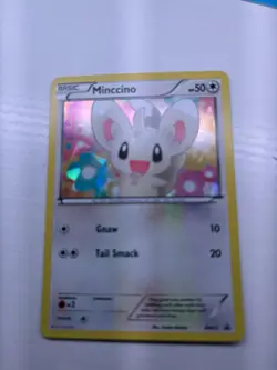 Minccino BW13 Black Star Promo Holo Pokemon TCG Card - Image 1