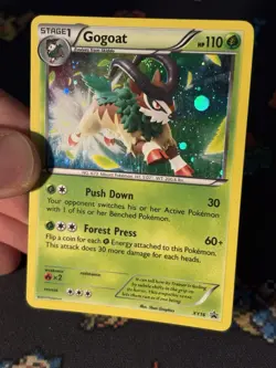 Pokemon Cards Gogoat XY16 Cosmos Holo Blister Promo - (LP) - Image 2