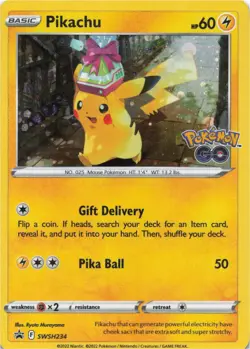 Pokemon - Pikachu #SWSH234 - SWSH: Sword & Shield Promo Cards Holo - Image 1