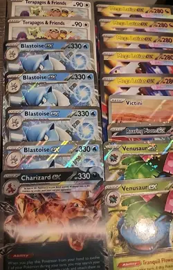 Pokemon TCG 28 Jumbo Card Lot SWSH / SV Charizard, Victini, Dialga, Palkia Etc! - Image 2