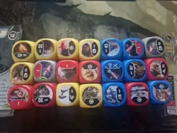 Star Wars Destiny - Extra Dice no cards inc 2x Palpatine's Lightsabers - Image 1