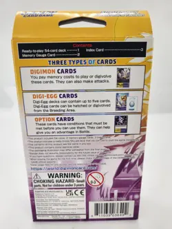 Digimon English Trading Cards - Starter Deck ST-10 - PARALLEL WORLD TACTICIAN 811039036492 - Image 2