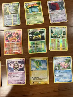 Vintage Pokemon Card Lot Holo Charizard, Uxie, Gyarados etc 18 cards - Image 3