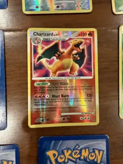 Vintage Pokemon Card Lot Holo Charizard, Uxie, Gyarados etc 18 cards - Image 4