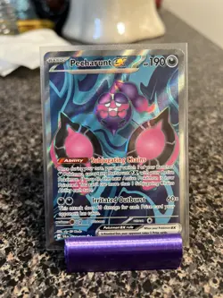 Pokemon Cards Pecharunt EX 085/064 Full Art Secret Rare Shrouded Fable - (NM) - Image 1