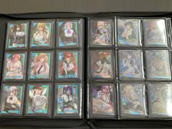 WES Goddess Story - 150 Card Lot with Binder! Senpai Goddess Haven #4 and #5 OOP - Image 1