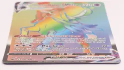 Shadow Rider Calyrex V Max 204/198 Chilling Reign Rare Rainbow Holo Pokemon Card - Image 3