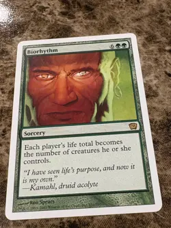 BIORHYTHM Magic the Gathering MTG 9th Edition - Image 1