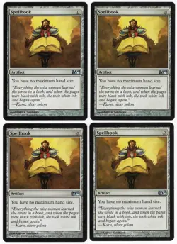 Spellbook x4 4x M10 Core Set 2010 PLAYSET Colorless Unc Artifact MTG SP - NM AZ2 - Image 1