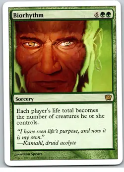 Biorhythm 9th Edition Magic the Gathering LP - Image 3