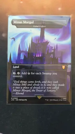 MTG LOTR Minas Morgul Cabal Coffers NM NON-Foil Mythic - Image 1