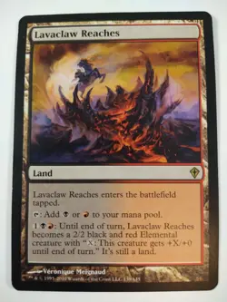 Lavaclaw Reaches Worldwake 139/145 MTG Magic the Gathering (MP) x1 Land Rare - Image 1