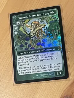 Mtg Titania Protector Of Argoth Foil Mystery Booster 2 NM - Image 2