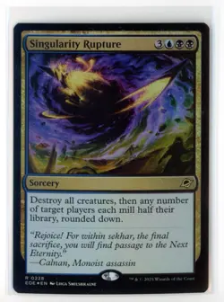 MtG EOE Singularity Rupture #228 FOIL - Image 1