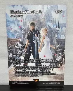 Blessing of the Oracle | Akroma's Will Final Fantasy MTG M0021 - Image 1