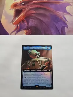 MTG - Curie, Emergent Intelligence (Extended Art) PIP Foil Rare #0374 - Image 2