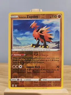 Galarian Zapdos 82/203 Evolving Skies Reverse Holo Rare Pokemon Card TCG Pokemon - Image 4