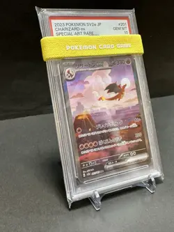 PSA 10 Charizard ex SAR 201/165 SV2a Pokemon Card 151 Japanese 2023 Nintendo TCG - Image 3