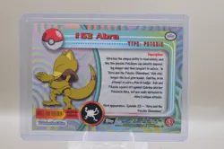 Abra Kadabra Alakazam 1999 TV Series Topps Pokemon - Image 3