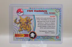 Abra Kadabra Alakazam 1999 TV Series Topps Pokemon - Image 5