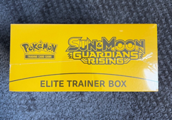 Pokemon Sealed Sun & Moon Guardians Rising Elite Trainer Box w/ Acrylic Case - Image 5