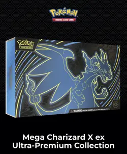 Pokemon TCG Phantasmal Flames Mega Charizard X EX UPC READY FOR SHIP - Image 3