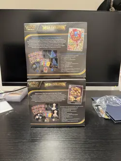 Pokemon Mega Evolution Pokemon Center Elite Trainer Box ETB Set of 2 Sealed - Image 3