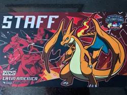 2026 Latin America Pokemon International Championships Staff Charizard Playmat - Image 1
