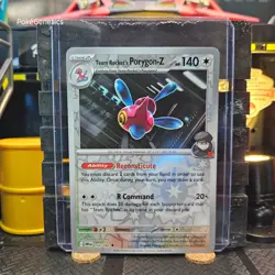 Team Rocket's Porygon-Z Destined Rivals Reverse Holo 155/182 Pokemon TCG SV10 - Image 1