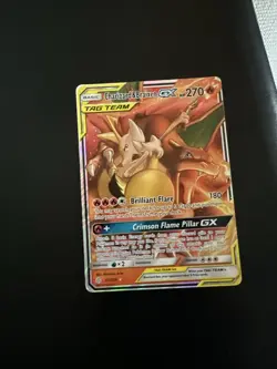 Charizard & Braixen GX 22/236 Sm-Cosmic Eclipse Holo 2019 Pokemon - Image 1