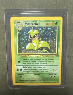 Pokemon TCG Victreebel Holo Rare 14/64 Jungle 1999 WOTC Vintage - Image 1