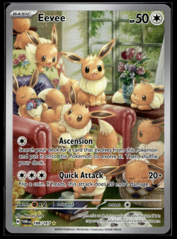 Eevee #188/167 Illustration Rare SV06: Twilight Masquerade Pokemon TCG NM - Image 1