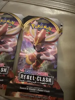 Pokemon Sword Shield Booster Packs Lot of 9, Sealed - Image 2
