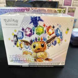 Pokemon TCG Scarlet Violet Prismatic Evolutions Elite Trainer Box ETB New - Image 1