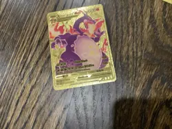 Pokemon Charizard VMAX GX Gold Foil Card - Image 5