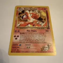 Pokemon Trading Card Blaine’s Charmeleon 31/132 1999-2000 Wizards - Image 1