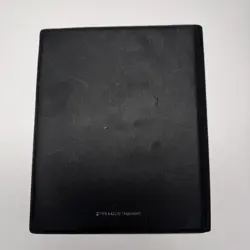 Vintage Yu-Gi-Oh! Trading Card Game Binder 1996 Konami Original Logo Black Album - Image 2